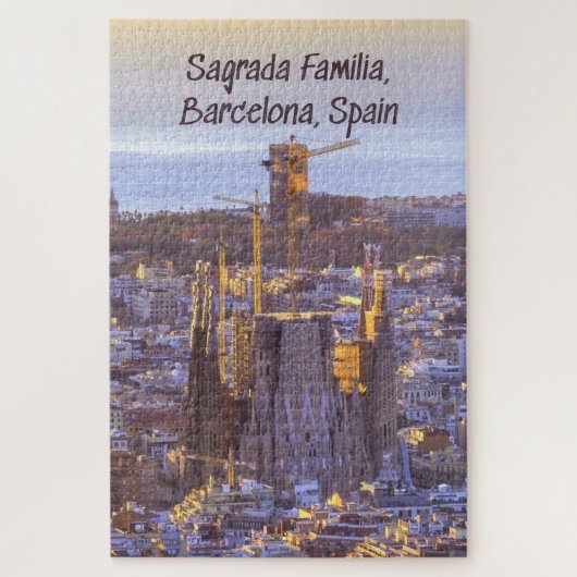 Sagrada Familia Katholieke Kerk, Barcelona, Spanje Legpuzzel (Verticaal)