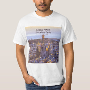 Sagrada Familia Katholieke Kerk, Barcelona, Spanje T-shirt