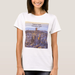Sagrada Familia Katholieke Kerk, Barcelona, Spanje T-shirt