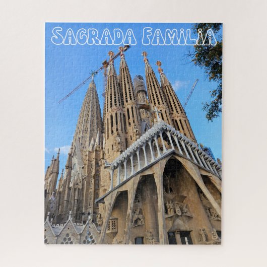 Sagrada Familia Legpuzzel (Verticaal)