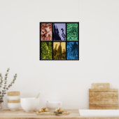 Sagrada Familia Montage Poster (Keuken)