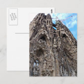 Sagrada Familia, Nationale gevel - Foto van Barcel Briefkaart (Voorkant / Achterkant)