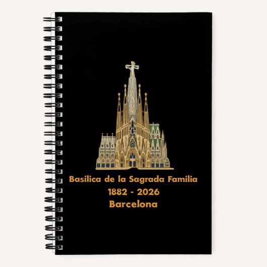 Sagrada Familia Notitieboek (Voorkant)