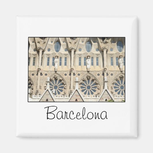 Sagrada Familia. Passie gevel Magneet (Voorkant)