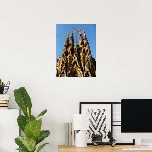 Sagrada Familia Poster (Thuiskantoor)