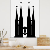 Sagrada Familia Poster (Keuken)