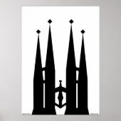 Sagrada Familia Poster (Voorkant)