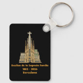 Sagrada Familia Sleutelhanger (Achterkant)