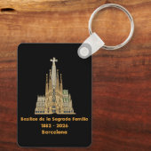 Sagrada Familia Sleutelhanger (Achterkant)