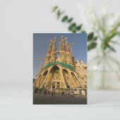 Sagrada Familia van Barcelona Briefkaart (Staand voorkant)