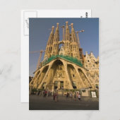 Sagrada Familia van Barcelona Briefkaart (Voorkant / Achterkant)