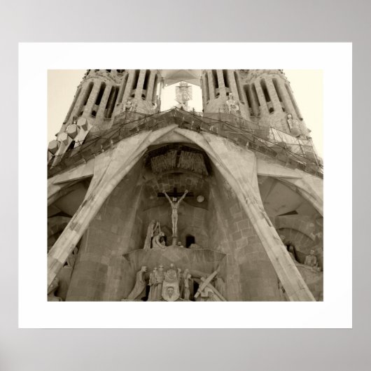 Sagrada Familia van Gaudi Poster (Voorkant)