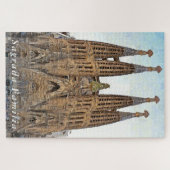 Sagrada Familia. Weergave 3. Legpuzzel (Horizontaal)
