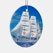 Sagres Portuguese Tall Ship Ornament (Rechts)