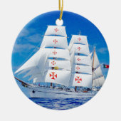Sagres Portuguese Tall Ship Ornament (Voorkant)