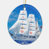 Sagres Portuguese Tall Ship Ornament (Links)