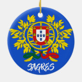 Sagres Portuguese Tall Ship Ornament (Achterkant)