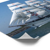 Sagres Tall Ship Poster (Hoek)
