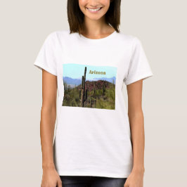 Saguaro berglandschap Tucson Arizona T-Shirt