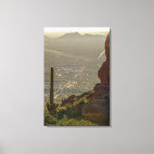 Saguaro Cactus Apache Junction Pheonix AZ 24 x 36 Canvas Afdruk (Voorkant)