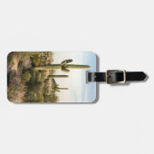 Saguaro Cactus, Arizona, Verenigde Staten Bagagelabel (Voorkant horizontaal)