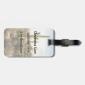 Saguaro Cactus, Arizona, Verenigde Staten Bagagelabel (Achterkant horizontaal)