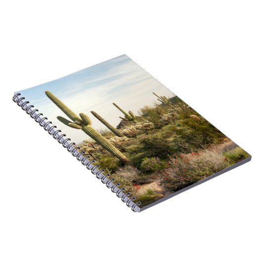 Saguaro Cactus, Arizona, Verenigde Staten Notitieboek (Rechterzijde)