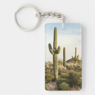 Saguaro Cactus, Arizona, Verenigde Staten Sleutelhanger