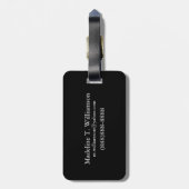 Saguaro cactus bij zonsopgang, Arizona Bagagelabel (Achterkant verticaal)