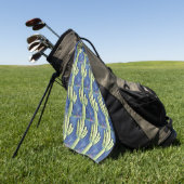 Saguaro Cactus Blue Golf Towel Golfhanddoek (Groen)
