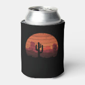 Saguaro Cactus Cactus Sunset Opuntia Cactaceae Blikjeskoeler (Blikje Voorkant)