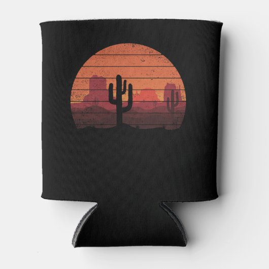 Saguaro Cactus Cactus Sunset Opuntia Cactaceae Blikjeskoeler (Voorkant)