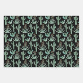 Saguaro Cactus Desert Aloe Planten Holiday Gift Inpakpapier Vel (Voorkant 2)