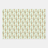 Saguaro Cactus Desert Planten Earthy Neutral Gift Inpakpapier Vel (Voorkant 3)