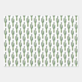 Saguaro Cactus Desert Planten kerstcadeaus Inpakpapier Vel (Voorkant 3)
