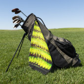 Saguaro Cactus Golf Towel Golfhanddoek (Groen)