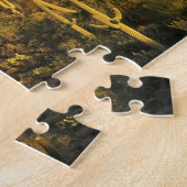 Saguaro cactus in het Nationaal Park Saguaro nabij Legpuzzel (Zijkant)