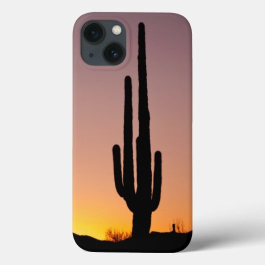 Saguaro Cactus op Sunset Case-Mate iPhone Case (Achterkant)