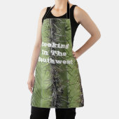 Saguaro Cactus Photo Desert Southwest Cooking Schort (Insitu)