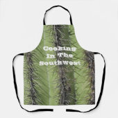 Saguaro Cactus Photo Desert Southwest Cooking Schort (Voorkant)
