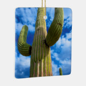 Saguaro cactus portret, Arizona Keramisch Ornament (Rechts)