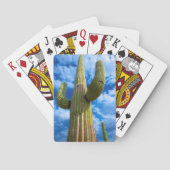 Saguaro cactus portret, Arizona Pokerkaarten (Achterkant)