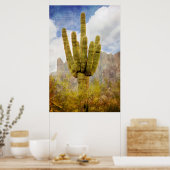 Saguaro Cactus Poster (Keuken)