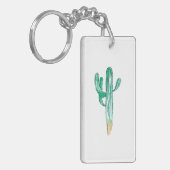 Saguaro Cactus Sleutelhanger | Dubbelzijdig (Voorkant Links)