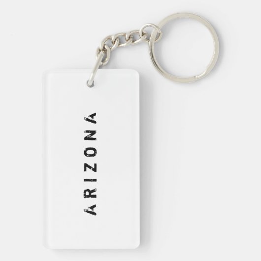 Saguaro Cactus-Sleutelhanger | dubbelzijdig Sleutelhanger (achterkant)