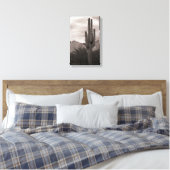 Saguaro Cactus Sonoran Desert B&W Foto afdrukken (Insitu (Slaapkamer))