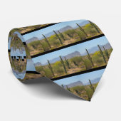 Saguaro Cactus Stropdas (Opgerold)