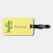 Saguaro Cactus Thunder_Cove Bagagelabel (Achterkant horizontaal)