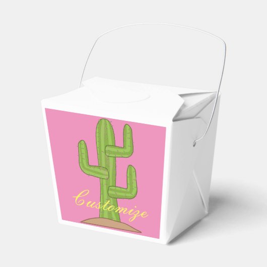 Saguaro Cactus Thunder_Cove Bedankdoosjes (Voorkant Zijde)