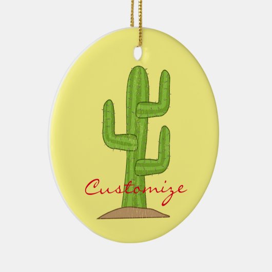 Saguaro Cactus Thunder_Cove Keramisch Ornament (Rechts)